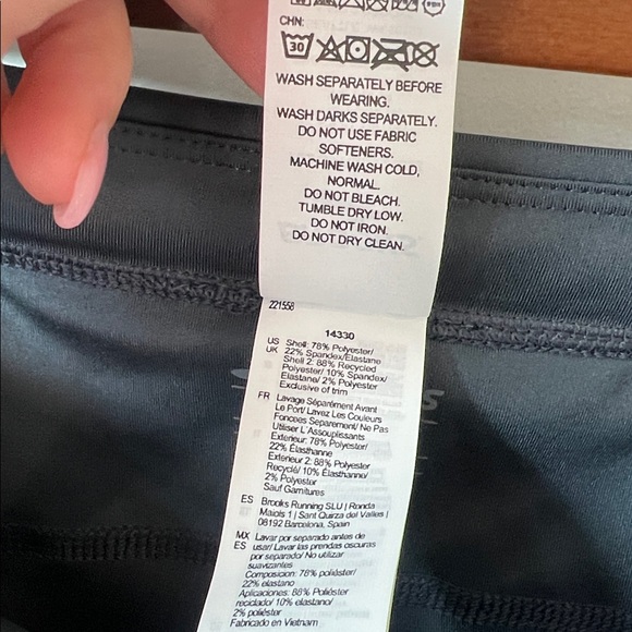 Brooks Run Visible Tights Athletic Leggings - Picture 11 of 11